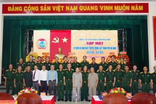 Gặp mặt kỷ niệm 80 năm Ngày truyền thống Lực lượng vũ trang thành phố Đà Nẵng