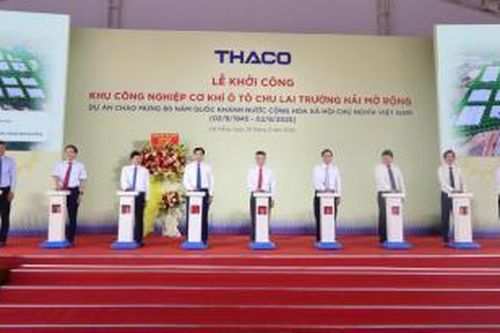 THACO xây dựng Khu công nghiệp Cơ khí Ô-tô Chu Lai Trường Hải mở rộng