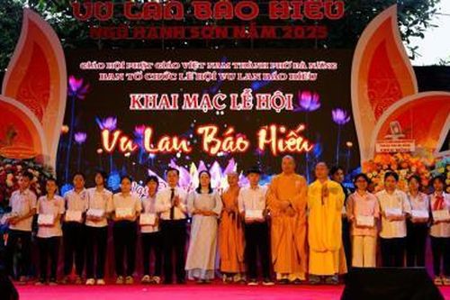 Khai mạc Lễ hội Vu lan báo hiếu- Ngũ Hành Sơn năm 2025