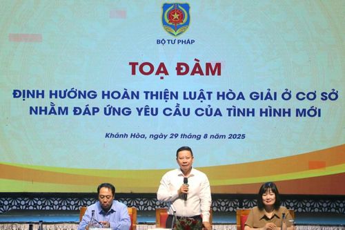 Định hướng hoàn thiện Luật Hòa giải ở cơ sở nhằm đáp ứng yêu cầu của tình hình mới