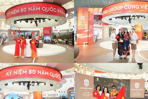 Triển lãm Thành tựu đất nước: Không gian trưng bày ấn tượng của Masterise Group