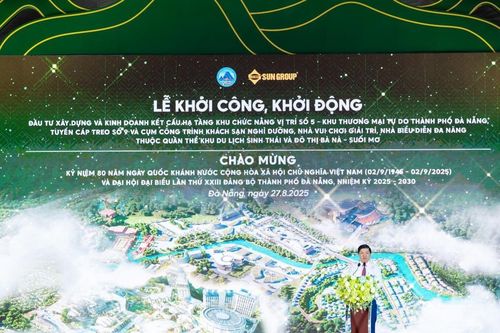 Sun Group nâng tầm Bà Nà với đô thị nghỉ dưỡng 52.000 tỷ đồng