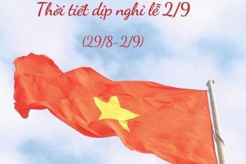 Thời tiết dịp nghỉ lễ 2/9 diễn ra thế nào?