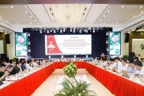 Hội thảo khoa học về xây dựng tổ chức và vận hành chính quyền địa phương 2 cấp ở Nghệ An trong giai đoạn mới