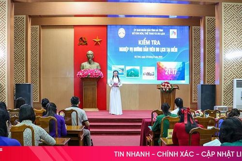 Nâng cao năng lực hướng dẫn viên du lịch tại điểm