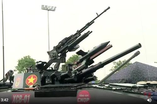 Mãn nhãn dàn khí tài quân sự tại Triển lãm thành tựu đất nước 80 năm