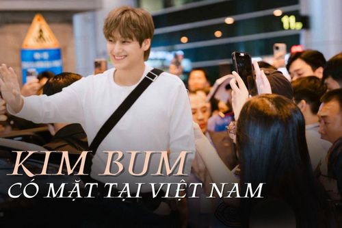 Clip: Theo chân Kim Bum tại Việt Nam, nhan sắc 'chàng Gốm' sau bao năm vẫn khiến fan mê mẩn