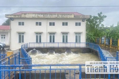 Vận hành 60 trạm bơm tiêu úng bảo vệ sản xuất nông nghiệp
