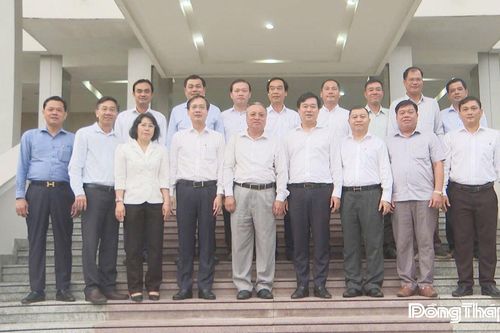 Bí thư Tỉnh ủy Đồng Tháp Lê Quốc Phong gặp gỡ Ban Chủ nhiệm Câu lạc bộ Doanh nhân Tiền Giang-TP. Hồ Chí Minh