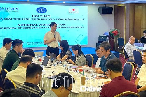 Hội thảo rà soát tình hình triển khai quy trình kiểm dịch y tế