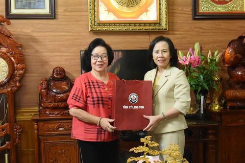 Đồng chí Phó Bí thư Thường trực Tỉnh ủy thăm, tặng quà nguyên lãnh đạo tỉnh