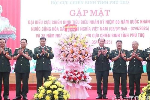 Hội CCB tỉnh gặp mặt nhân kỷ niệm 80 năm Quốc khánh 2/9 và 35 năm ngày thành lập Hội
