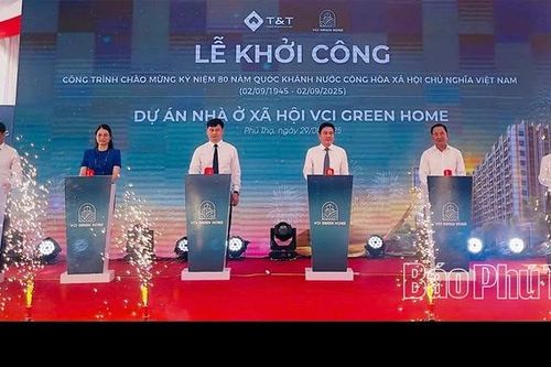 Khởi công Dự án Nhà ở xã hội VCI Green Home
