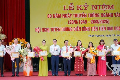 Thái Nguyên kỷ niệm 80 năm Ngày truyền thống ngành Văn hóa