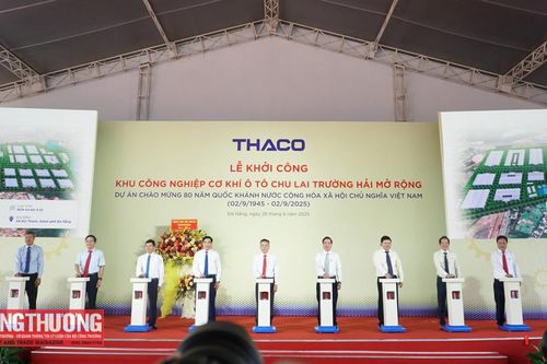Đà Nẵng: Khởi công Khu công nghiệp cơ khí ô tô Chu Lai Trường Hải mở rộng gần 8.000 tỷ đồng