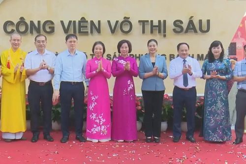Công viên Tuổi trẻ chính thức mang tên Võ Thị Sáu