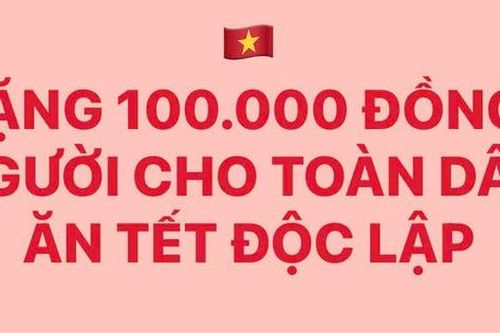 Không có tài khoản ngân hàng có được nhận 100.000 tiền 2/9?