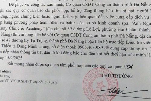 Đà Nẵng: Tìm thêm nạn nhân của cơ sở tiêm filler chui, làm méo miệng khách