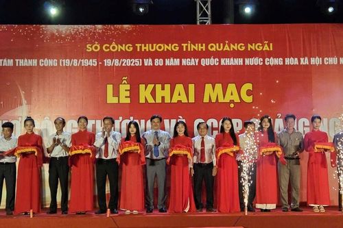 Quảng Ngãi: Hàng trăm sản phẩm OCOP tại Hội chợ Công Thương