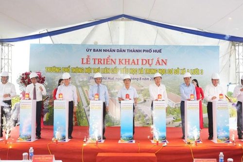 Huế triển khai 2 dự án xây dựng trường học ở vùng biên giới