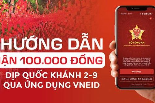 Hướng dẫn NHẬN QUÀ TẾT ĐỘC LẬP - QUỐC KHÁNH 2/9/2025 qua tài khoản ngân hàng và VNeID