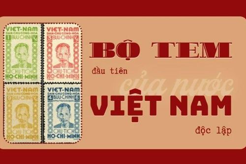 Bộ tem đầu tiên của nước Việt Nam độc lập