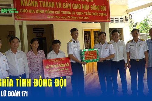 Nghĩa tình đồng đội tại Lữ đoàn 171