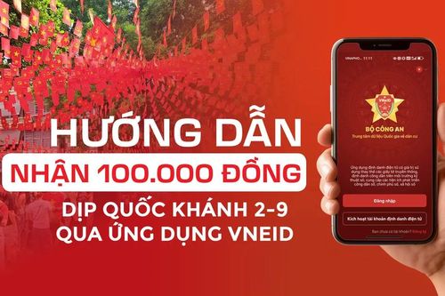 Người dân có thể nhận quà tặng nhân dịp Quốc khánh 2-9 bằng tiền mặt tại địa phương