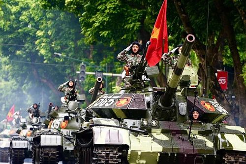 Cận cảnh dàn khí tài trong buổi tổng duyệt diễu phố Hà Nội