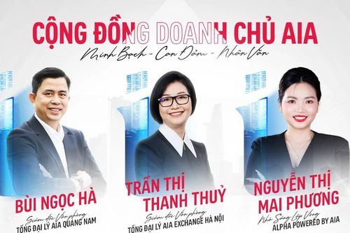 AIA Việt Nam và chiến lược xây dựng thế hệ doanh chủ mới