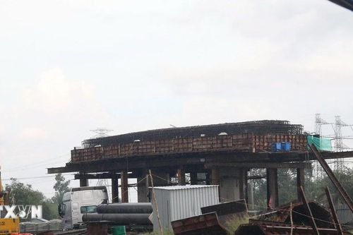 40 mũi thi công đẩy nhanh tiến độ Dự án cao tốc Cao Lãnh-An Hữu thành phần 2
