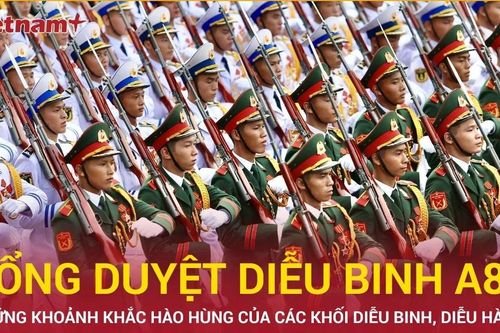 Những khoảnh khắc hào hùng tại buổi tổng duyệt diễu binh, diễu hành
