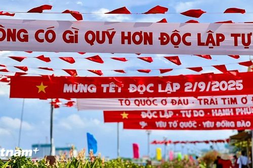 Thành phố Đà Nẵng rực rỡ sắc màu Tết Độc lập