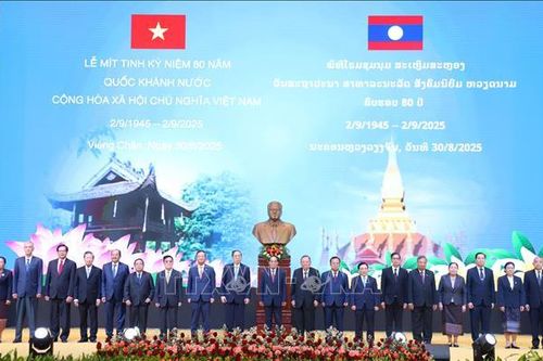 80 năm Quốc khánh: Lễ kỷ niệm tại Lào tái hiện chặng đường lịch sử vẻ vang