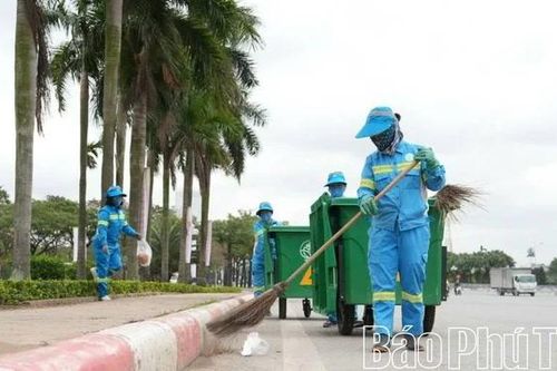 Phú Thọ tăng cường công tác vệ sinh môi trường trong dịp Quốc khánh 2/9
