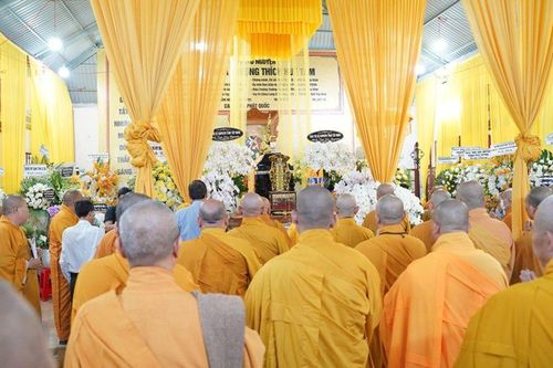 Tây Ninh: Lễ truy niệm và phụng tống kim quan Hòa thượng Thích Huệ Tâm trà-tỳ