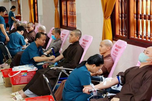 Học viện Phật giáo VN tại TP.HCM tổ chức hiến máu nhân đạo