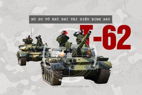 Diễu binh A80: T-62 đối thủ đáng gờm trên chiến trường.