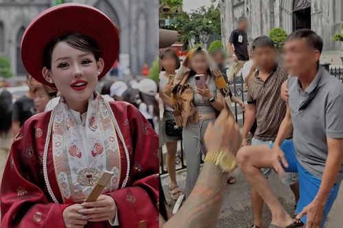 Xác minh video Ngân 98 bị đuổi khỏi Nhà thờ Lớn Hà Nội