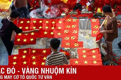 Làng Từ Vân - 80 năm giữ hồn nghề may cờ Tổ quốc