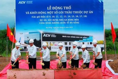 Động thổ Dự án Nhà ga hàng hóa Sân bay Quốc tế Đà Nẵng