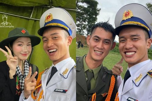 Nam quân nhân có nụ cười tỏa nắng trong đội hình diễu binh A80