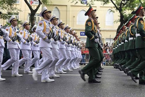 Những người con xứ Nghệ tự hào thể hiện khí thế hào hùng trên Quảng trường Ba Đình lịch sử