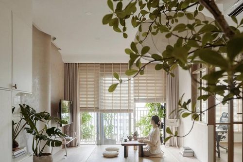 Khám phá không gian 'thanh mát' của căn hộ 90m2