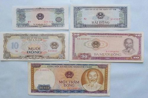 Giá trị 6 bộ tiền Việt Nam từ năm 1945 đến nay