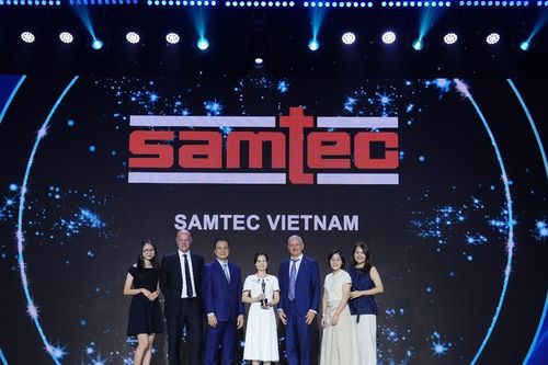 Samtec Việt Nam nhận danh hiệu 'Nơi làm việc tốt nhất Châu Á năm 2025'