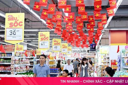 Siêu thị, trung tâm thương mại nhộn nhịp trong kỳ nghỉ lễ