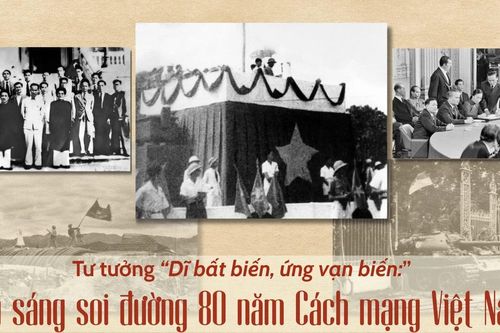 Tư tưởng 'Dĩ bất biến, ứng vạn biến:' Ánh sáng soi đường 80 năm cách mạng Việt Nam