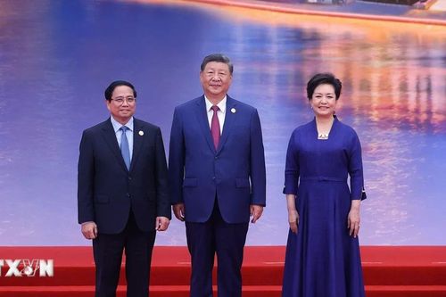 Thủ tướng Phạm Minh Chính dự chiêu đãi các trưởng đoàn tham dự SCO 2025