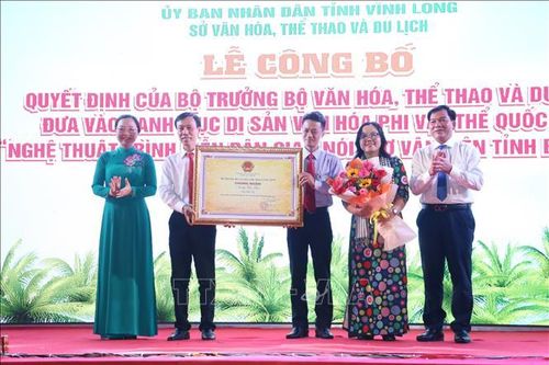 Nghệ thuật Nói thơ Vân Tiên là di sản văn hóa phi vật thể cấp quốc gia
